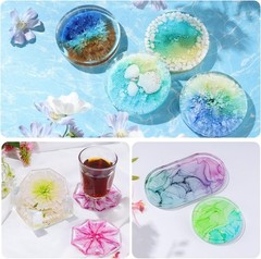 Alcohol Ink Set 26 Colors Epoxy Resin Dye 0.35oz Vibrant Resin Art