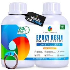 Self-Leveling Epoxy Resin – 34 Oz for Beginners