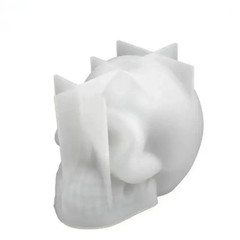DIY 3D Silicone Resin Casting Mold Skull Head Halloween Mould Tool Epoxy Craft