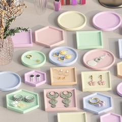 2 Pcs Hexagon Medium Coaster Silicone Resin Mould, Tray Moulds for Resin Casting