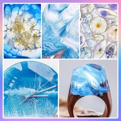 “Artist-Grade Epoxy Resin – Self-Leveling, Zero Bubbles & 5-Year UV Guard for ..
