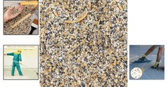 Decorative Color Chips for Epoxy Floors 2.8Kg MultiColor Garage Coating