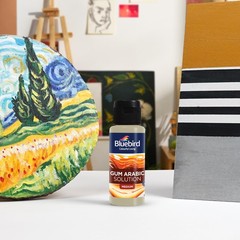 BLUEBIRD Gum Arabic 3.4 Fl Oz / 100ML – Watercolor Medium for Art