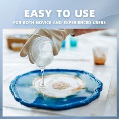 Durable 68 OZ Non-Toxic Epoxy Resin Kit – Self-Leveling for Flawless Finishes