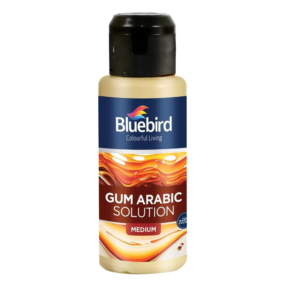 BLUEBIRD Gum Arabic 3.4 Fl Oz / 100ML – Watercolor Medium for Art