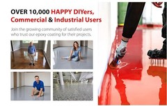 Self Leveling Epoxy Resin Kit – ANE Garage Floor Epoxy Kit Spreads Seamlessly