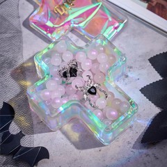 Cross Box Silicone Resin Molds with Lid Jar Storage Mold for Epoxy Resin Clay Ca