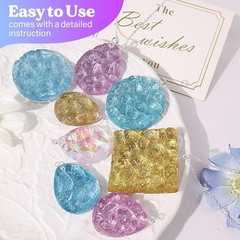 Fast Cure Resin Epoxy Jewelry,1 Gallon Quick Dry Resin-4 Hours Demold,Crystal