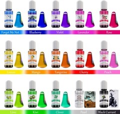 15 Colors Epoxy Pigment, Translucent Liquid Resin Colorant Each Non-Toxic