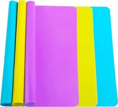 3 Paquete De Tapete De Silicona, Hojas Grandes De Silicona Para Manualidades,…