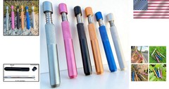 6-Piece Portable Metal Accessories Kit – Vibrant Multicolor Travel Essentials