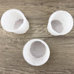 3pcs Flower Cylinder Candle Silicone Molds for Candle Making Soaps Light Resi…