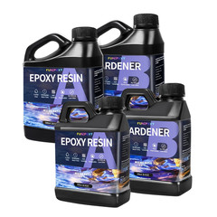Fast Cure 1:1 – Clear Epoxy Resin – 52OZ Kit