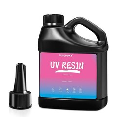 16oz/500g Clear UV Resin Hard Handmade DIY Jewelry Fast Cure in-4-Minutes