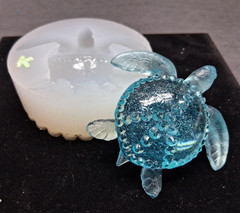 Handmade Diamond peace sign Turtle Mold K For Resin TURTLE K -MOLD ONLY-
