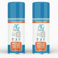 Adhesive Guru Non Silicone Epoxy Mold Release Spray (2×6.76 fl oz ), Silicone