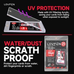UV Resin 500g Hard High Gloss 35PT Magnetic Card Holder One Touch 25Pack DIY