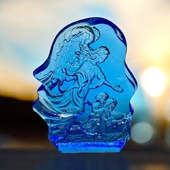 Handmade Silicone Angel & Child Statue Mold For Resin