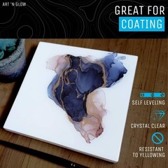 Transformative 16 oz Art Resin – Bubble-Free, Food-Safe for All Craft Projects