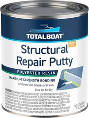Polyester Structural Repair Putty – Marine Grade Filler for Fiberglass and More