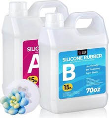 Translucent Silicone Mold Making Kit 140oz/1 Gallon