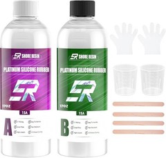 66oz Platinum Cure Liquid Silicone Rubber 15A High Precision Silicone for Mold