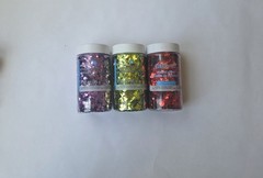 Large Destash Lot Of Large Glitter, Resin Inclusions, Confetti