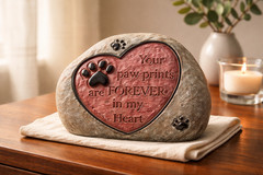 Handmade Pet Memorial Small Rock Mold For Resin