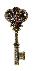 Handmade Crystal Skeleton Key Mold For Resin
