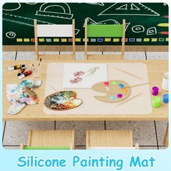 PABUSIOR Clear Silicone Mats for Crafts: Translucent Non-slip Heat Resistant …
