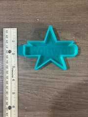 Star Football Freshie Mold – Western Team Spirit Silicone Mold