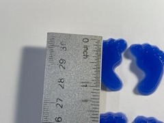 10 Footprint Silicone Inlays For Resin