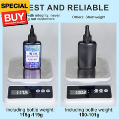 UV Resin, Upgrade 300g High Viscosity Hard UV Resin with Crystal Clear Resins Ki