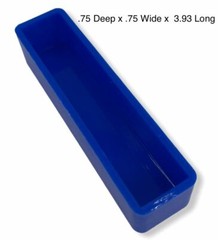 USA SELLER – BLUE Pen blank Mold SINGLE CAST FOR PEN BLANK RESIN CASTING