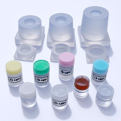 Miniature Jar Mold, Mini 3D Jar with Lid Silicone Resin Molds, Small Cylinder Bo