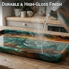 Heat Resistant Epoxy Resin High Temp Coating for Countertops Crafts Tumblers