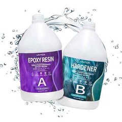Bulk 4 Gallon Kit – Crystal Clear Tumbler Epoxy Resin – DIY Craft Arts Coating