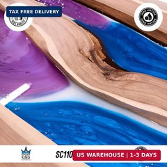 Epoxy Resin Kit with Hardener – Crystal Clear, Self-Leveling, UV-Resistant, Non-