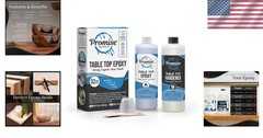 32 Oz Self-Leveling Epoxy Resin Kit – DIY Coating & Casting Essentials
