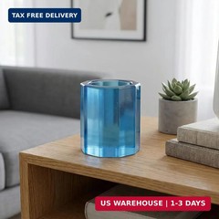 Markeny 3 Pack DIY Resin Pen Holder Plant Mold Hexagon Cube Cylinder Epoxy Resin