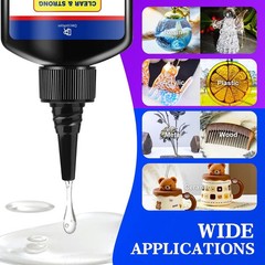 UV Resin Kit with Light 60G UV Glue for Bonding & Curing in Seconds Professional