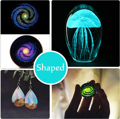 Epoxy UV Resin Color Pigment – Glow In The Dark Liquid Luminous Transparent Dye