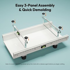 Epoxy Mold, Resiners River Table Resin Mold with Clear and transparent