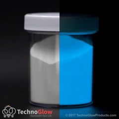 Blue Glow In The Dark Pigment Powder – GID and UV Reactive