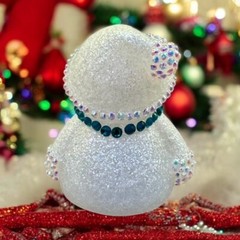 Handmade Tiny Snowman Silicone Mold For Resin
