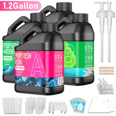 Epoxy Resin 1.2-Gallon Set With Free Accessories The Ideal Choice For DIY Easter
