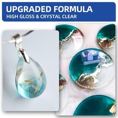 1 Gallon Crystal Clear Epoxy Resin Kit NotYellowing NoBubble, Self Leveling …