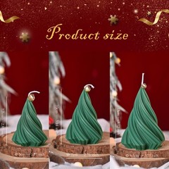 3PCS Spiral Cone Cylinder Candle Mold Reusable DIY Soap Making Craft Tool