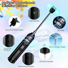 Epoxy Resin Mixer Rechargeable Powerful Slow Motor Electric Stirrer Accessories