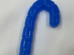 6 Candy Cane Silicone Inlays For Resin